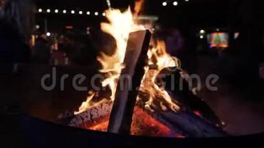 火苗燃烧篝火燃烧细节火苗，元素，光，抽象，危险，温暖，燃烧，能量，特写，篝火